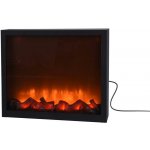 Home Styling Collection Elektrický krb LED vánoční dekorace 41 x 25 cm – Sleviste.cz