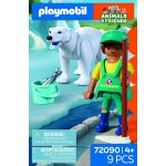 PLAYMOBIL 72090 Zoo: Lední medvěd a ošetřovatel – Zbozi.Blesk.cz