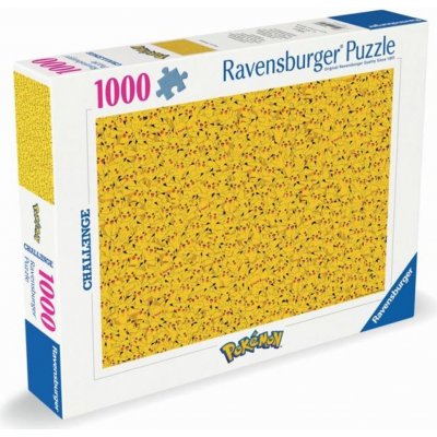 Ravensburger Challenge Pokémon Pikachu 1000 dílků – Sleviste.cz