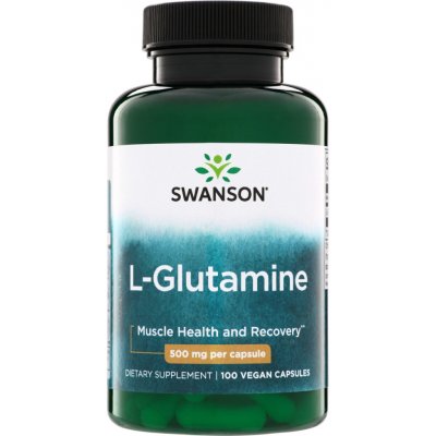 Swanson L-Glutamin 500 mg 100 kapslí – Hledejceny.cz