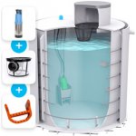 Plastino Sestava nádrž na vodu dvouplášťová 5m3 – Sleviste.cz