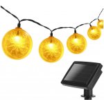 Aigostar Aigostar B.V. LED Solární řetěz 10xLED 3,8m IP44 teplá bílá AI0085 – Hledejceny.cz