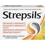 STREPSILS POMERANČ S VITAMINEM C ORM PAS 24 – Hledejceny.cz