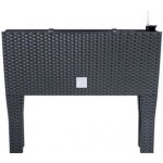 Prosperplast Rato Case High Samozavlažovací truhlík 80 x 33 x 65 cm antracit – Sleviste.cz