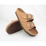 Scholl AIR BAG zdravotní pantofle PROFESIONAL hnědá – Zboží Mobilmania