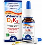 Dr Jacob's Vitamín D3 K2 800 IU kapky 20 ml bez cukru – Hledejceny.cz