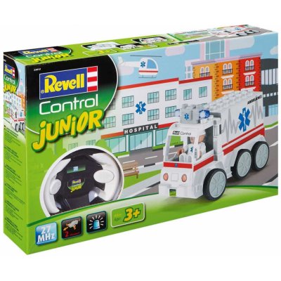 Revell Autíčko REVELL 23013 JUNIOR Ambulance 27 MHz