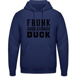 AWDis Hoodie Mikina Opilý jako kačka Oxfordská modrá