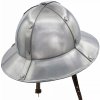 Karnevalový kostým Lord of Battles Železný klobouk se zkříženými pásky přes zvon mm; 13-14 stol.
