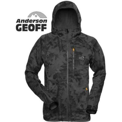 Geoff Anderson Bunda Hoody 3 Black Leaf – Zboží Dáma