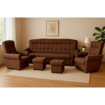 Falco Simona 3+1+1+2T Malmo 26 hnědá – Zboží Mobilmania