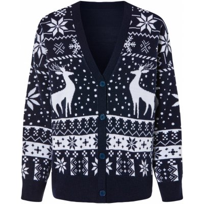 esmara Dámský vánoční kardigan navy modrá – Zboží Dáma esmara Dámský vánoční kardigan navy modrá – Zboží Dáma