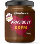 Allnature Arašídový krém s hořkou čokoládou 500 g – Zboží Dáma