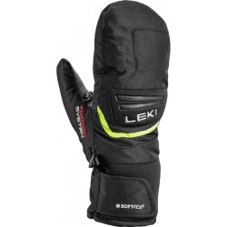 Leki Griffin 3D Junior Mitt black-yellow 2023/2024