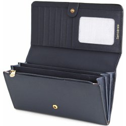 SAMSONITE Dámská peněženka SAFFIANO II na šířku kožená modro-šedá, 19 x 2 x  10 33D-71314 peněženka - Nejlepší Ceny.cz
