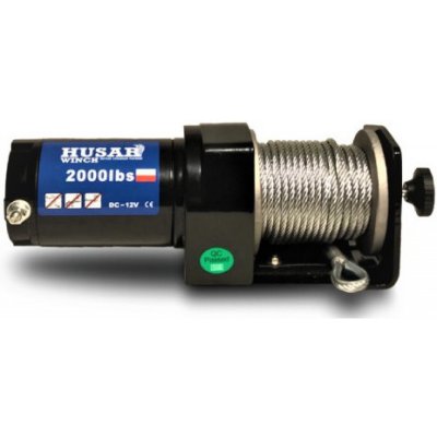 HUSARWINCH Naviják Husar Winch BST 2000 Y, 12V, ocelové lano – Hledejceny.cz