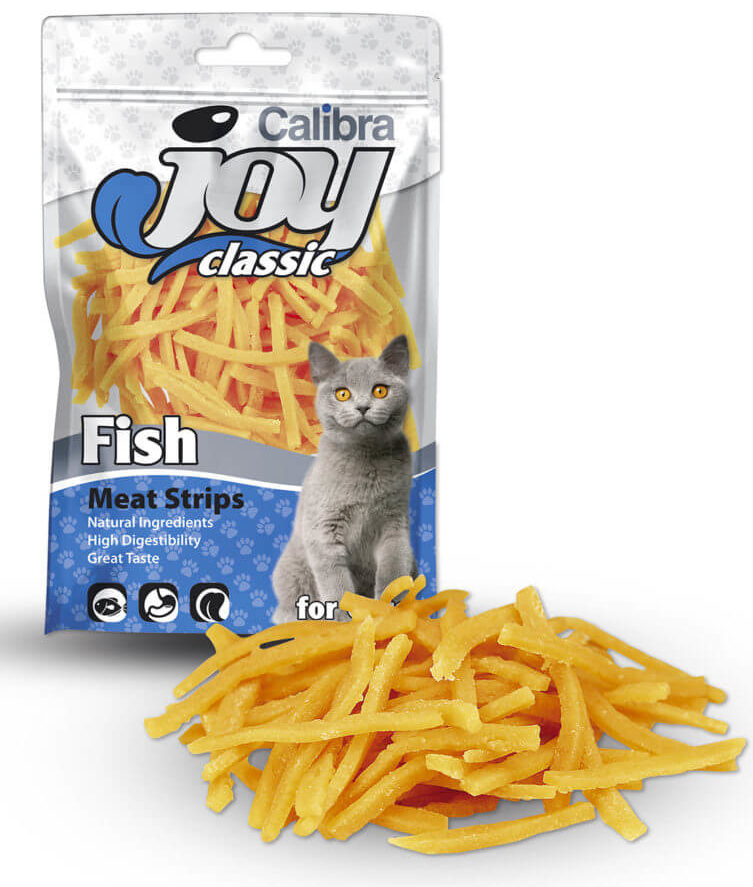 Calibra Joy Cat Classic Fish Strips 70 g