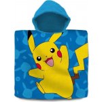 Euroswan Pončo Pokémon s kapucí 60 x 120 cm – Sleviste.cz