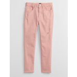 Gap dětské džíny high rise color Růžová – Sleviste.cz