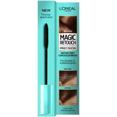 L'Oréal Magic retušovací řasenka pro odrosty 3 hnědá 8 ml