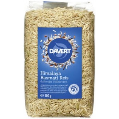 Davert Bio Himalájská rýže Basmati neloupaná 8 x 0,5 kg od 867 Kč -  Heureka.cz