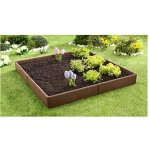 STREND PRO Vyvýšený záhon 57x13 cm PP 8dílný RB053 imitace dřeva 2212132 – Zboží Dáma