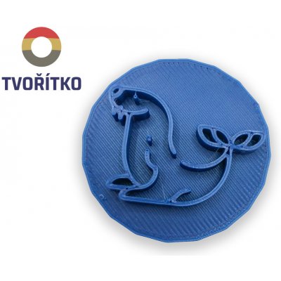 TVOŘÍTKO Lachtan - razítko Rozměr: 5 cm, + Vykrajovátko: Ano – Sleviste.cz