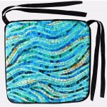 Podsedák na židli/křeslo Codura 40x40 cm - Mosaic – Zbozi.Blesk.cz