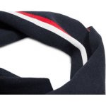 Tommy Hilfiger Šál Th Monotype Scarf AM0AM12058 tmavomodrá – Zboží Dáma