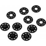 Plastové patentky / stiskací knoflíky Ø25 mm Varianta: 2 černá, Balení: 5 pár – Zboží Dáma