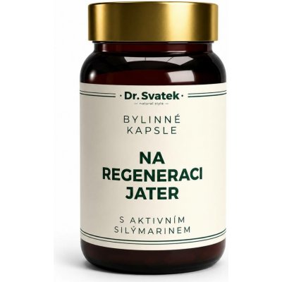 Dr.Svatek Kapsle pro regeneraci jater s aktivním silymarinem 60 ks – Hledejceny.cz
