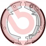 S 30 527 BREMBO Sada brzdových čelistí, parkovací brzda | Zboží Auto