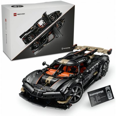 LEGO® Technic™ 42232 Megacar Koenigsegg Sadair´s Spear – Zboží Mobilmania