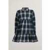 Gant Checked Flannel Bd Shirt Dress navy