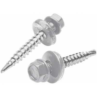 Šroub samořezný pozink. 4,8x19mm stříbrná RAL9006 – Hledejceny.cz