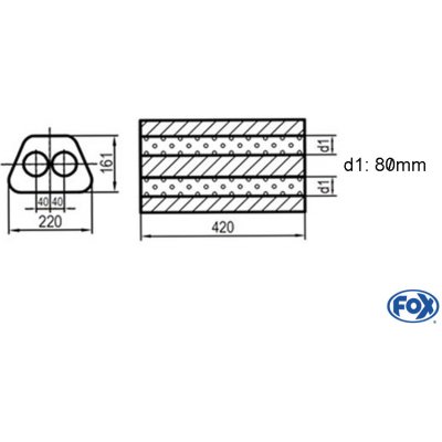 FOX UNI-D64442080 – Hledejceny.cz
