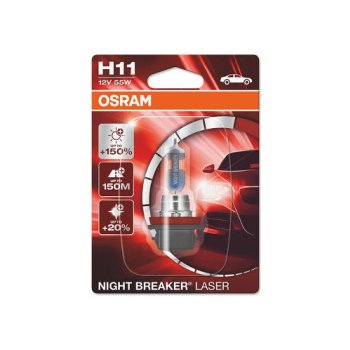 Osram Night Breaker Laser 64211NL-01B H11 PGJ19-2 12V 55W