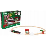 Brio 36014 Vánoční vlaková sada s parní lokomotivou na baterie – Hledejceny.cz