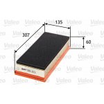 VALEO vzduchový filtr 585223 – Hledejceny.cz