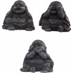Budha ker. sedící 8x7x8 cm 3ASS – Hledejceny.cz