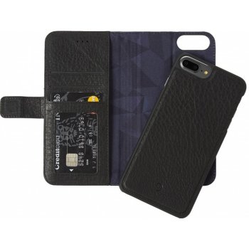 Pouzdro Decoded iPhone 8 PLUS / 7 PLUS / 6S PLUS / 6 PLUS Leather 2in1 Wallet černé