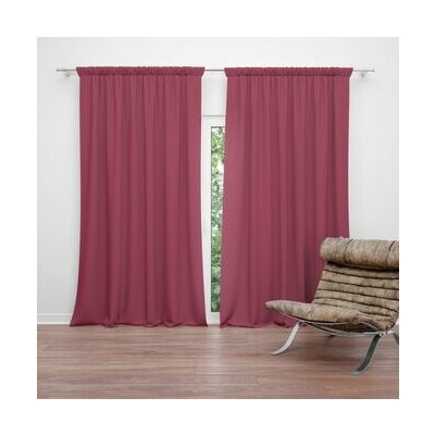 Sablio Závěs Vínová: 2ks 140x250cm – Hledejceny.cz