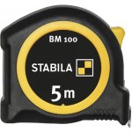 STABILA 19568 Metr svinovací 5m žlutá páska 19mm Typ BM100 – Sleviste.cz