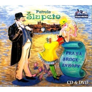 Patrola Šlapeto - Praha-srdce Evropy / CD DVD