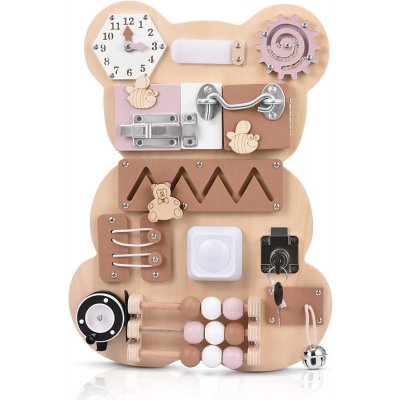 iMex Toys senzorická manipulační tabule Smart Bear – Zbozi.Blesk.cz