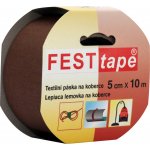 Festtape Lemovka kobercová páska 50 mm × 10 m hnědá – Sleviste.cz