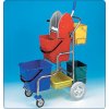 Mop a úklidová souprava Eastmop Kamzík úklidový vozík vědro 2 x 6 l 21009KPS