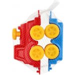 Mikrotrading Lokomotiva 23,5cm s vagónem 12m+ 2barvy v síťce – Zboží Mobilmania