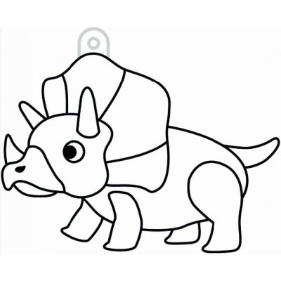 Závěsná plastová sklíčka k vybarvení barvami na sklo cca 8 cm 49 – Hledejceny.cz