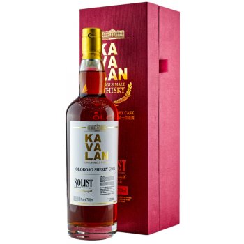 Kavalan Solist Oloroso Sherry Oak 53,2% 0,7 l (kazeta)